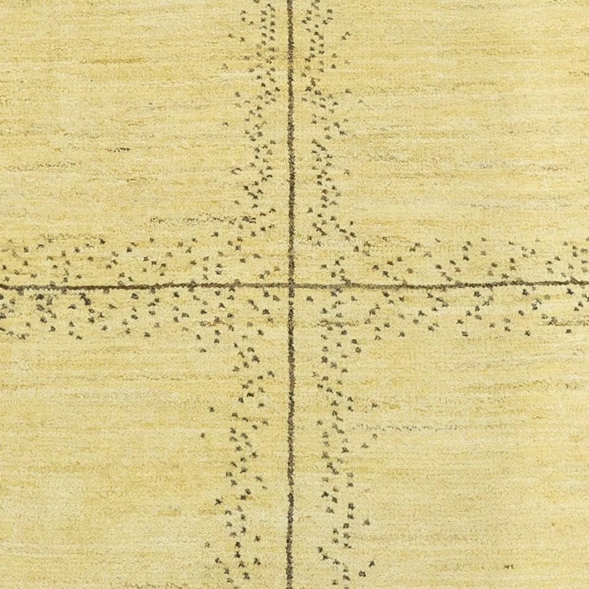 Gabbeh-matta - Loribaft Persian - 283 x 221 cm - beige