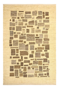Gabbeh-matta - Loribaft Persian - 287 x 200 cm - ljusbeige
