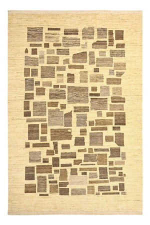 Gabbeh-matta - Loribaft Persian - 287 x 200 cm - ljusbeige
