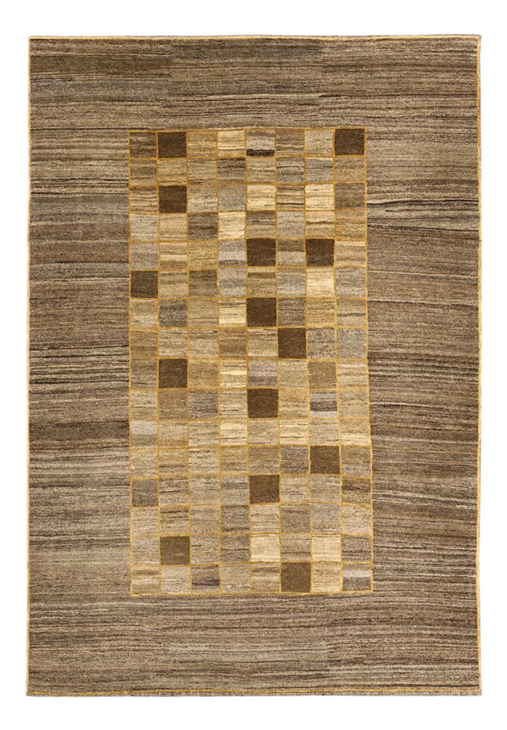 Gabbeh-matta - Loribaft Persian - 290 x 205 cm - mörk beige