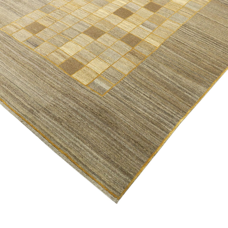 Gabbeh-matta - Loribaft Persian - 290 x 205 cm - mörk beige