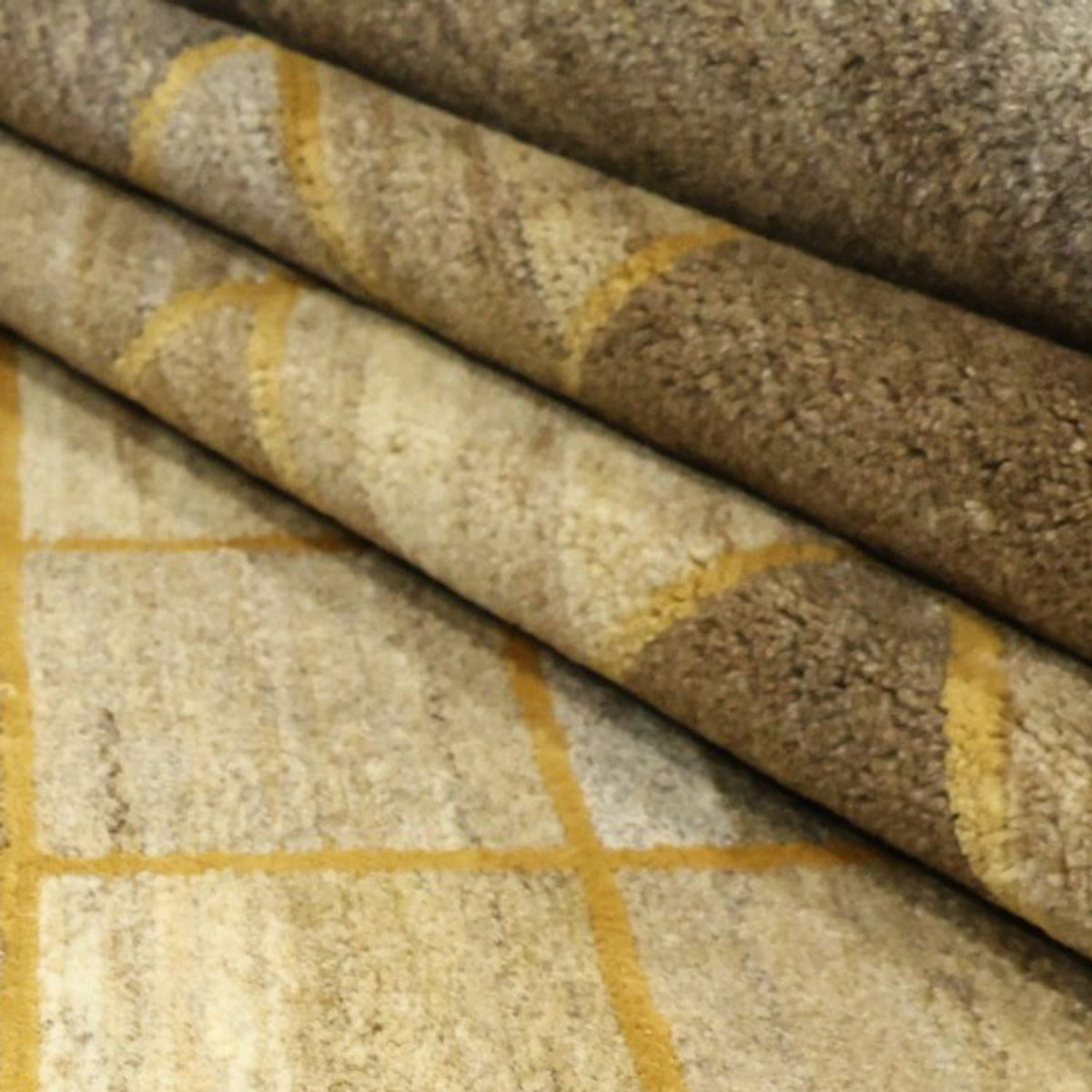 Gabbeh-matta - Loribaft Persian - 290 x 205 cm - mörk beige