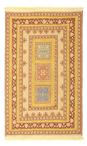 Kelim Carpet - orientalisk matta - 124 x 78 cm - ljusbeige