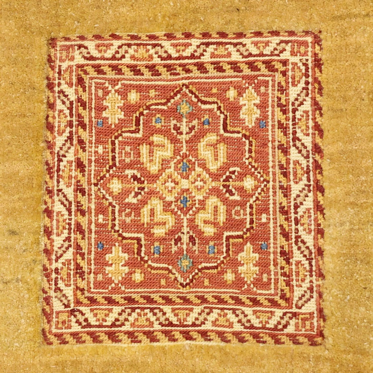Kelim Carpet - orientalisk matta - 124 x 78 cm - ljusbeige