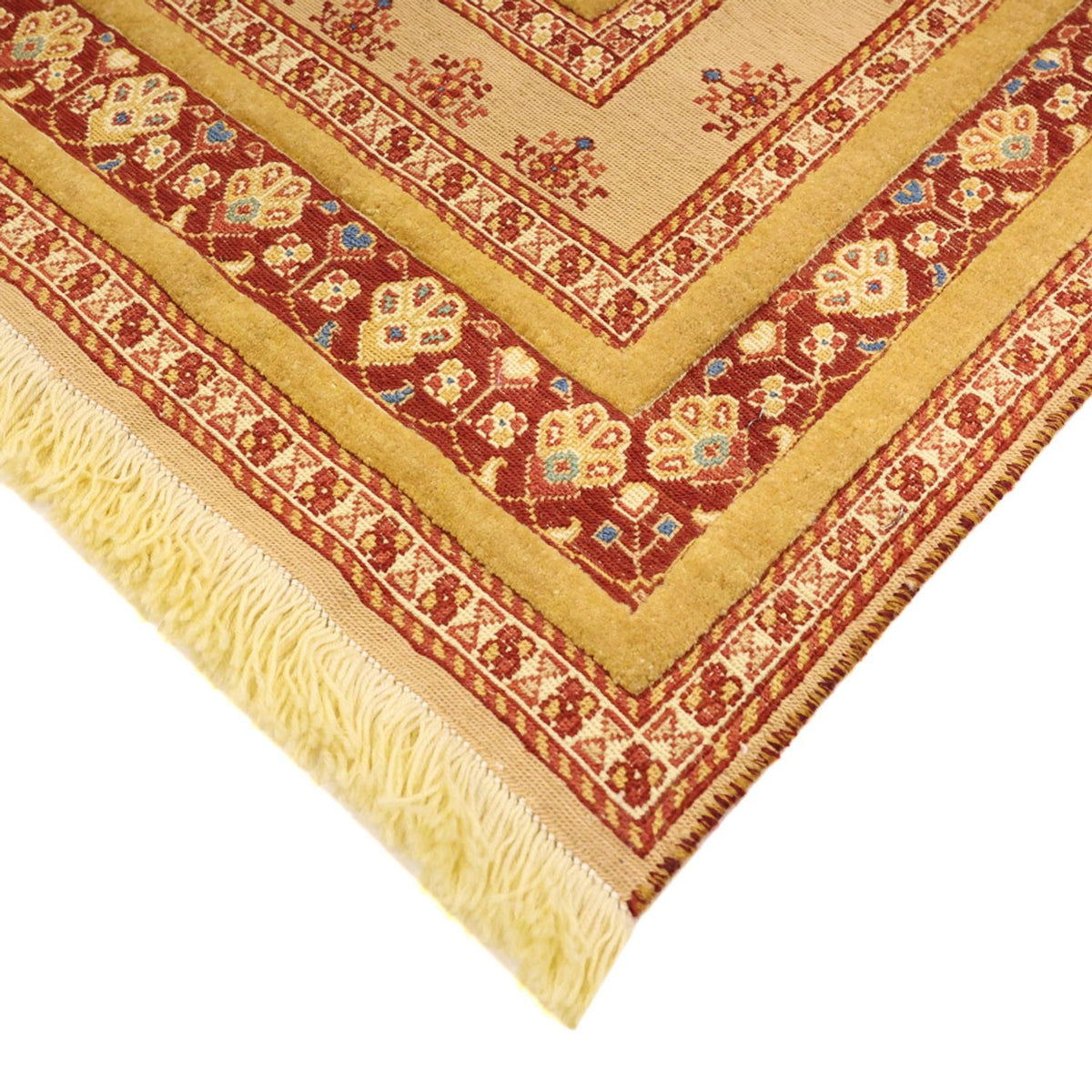 Kelim Carpet - orientalisk matta - 124 x 78 cm - ljusbeige