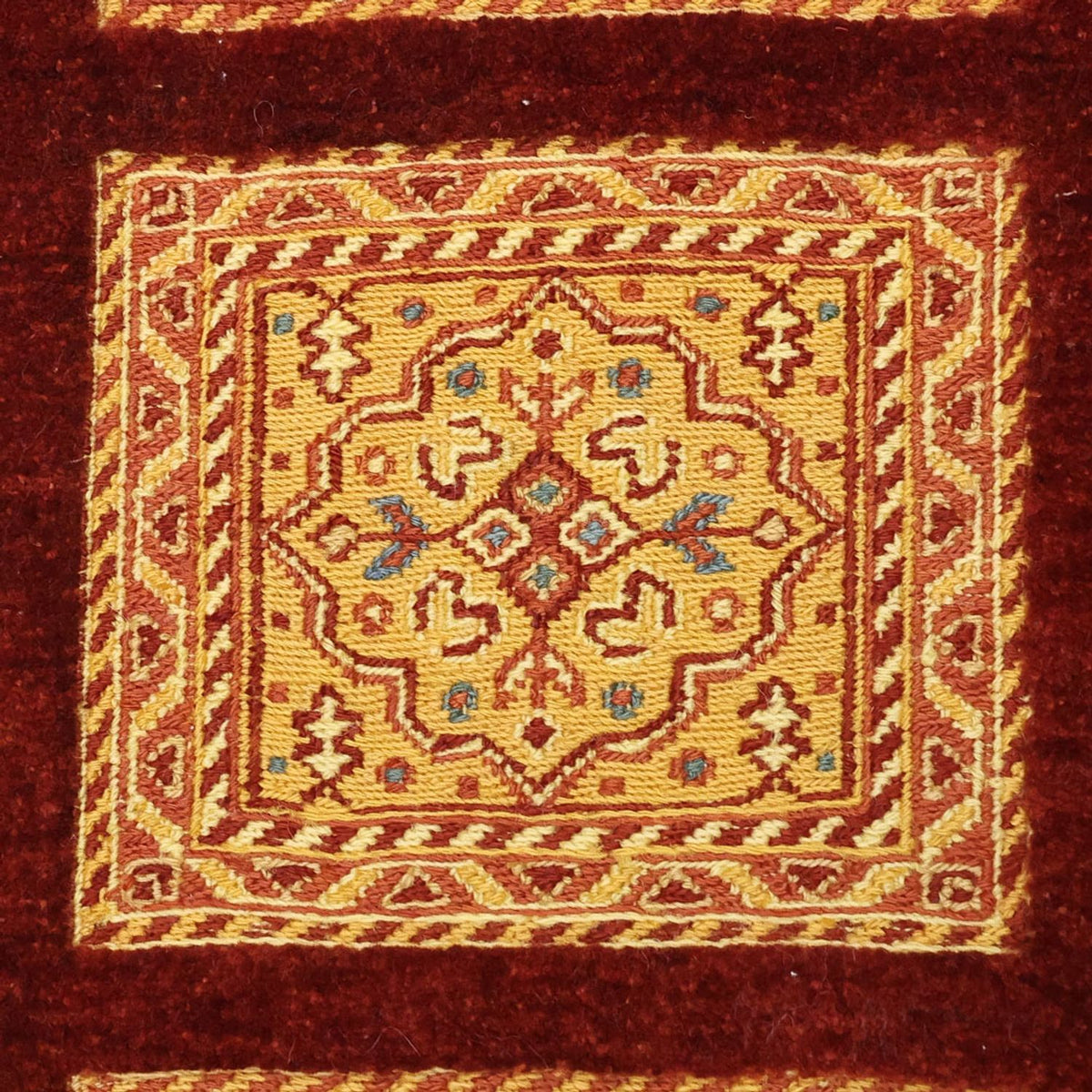 Kelim Carpet - orientalisk matta - 109 x 84 cm - flerfärgad