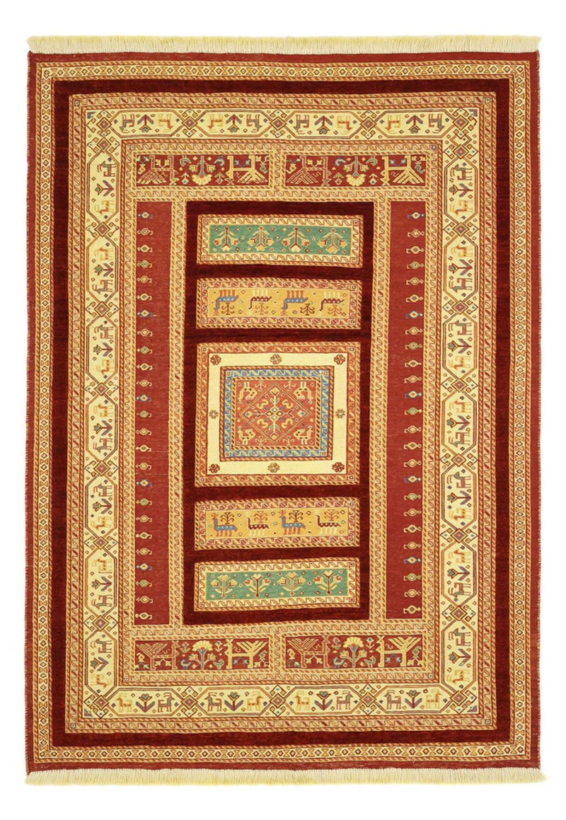 Kelim Carpet - orientalisk matta - 155 x 111 cm - flerfärgad