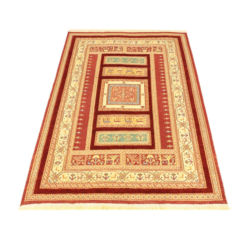 Kelim Carpet - orientalisk matta - 155 x 111 cm - flerfärgad