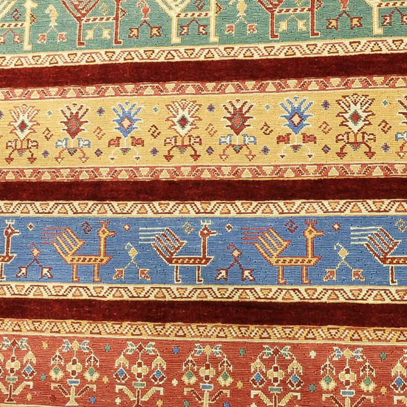 Kelim Carpet - orientalisk matta - 225 x 175 cm - flerfärgad