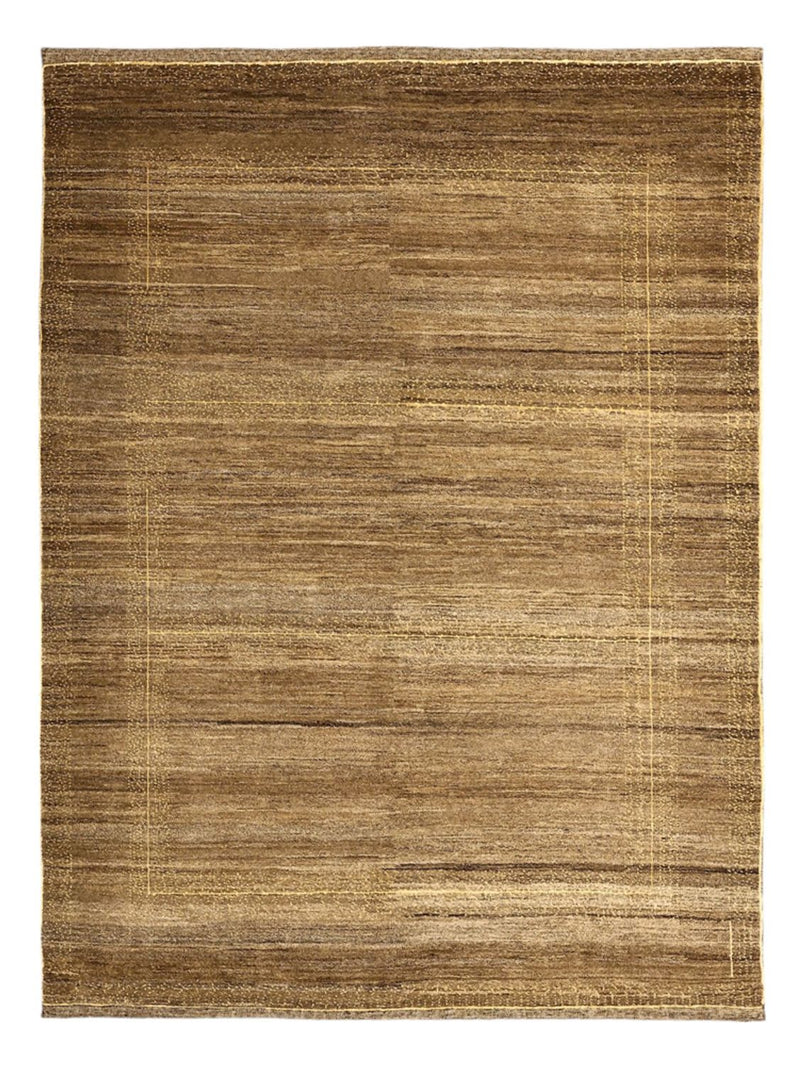 Gabbeh-matta - Loribaft Persian - 227 x 173 cm - mörk beige