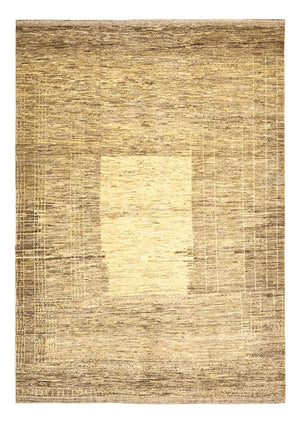 Gabbeh-matta - Loribaft Persian - 232 x 168 cm - mörk beige