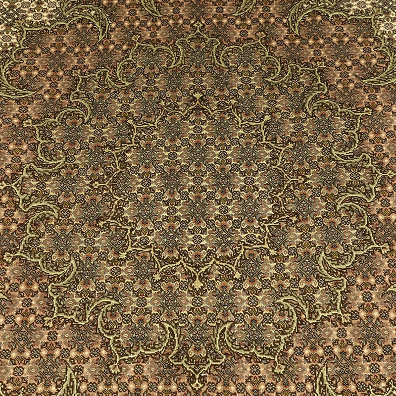 Persisk matta - Tabriz - Royal - Kungliga - 303 x 203 cm - mörk beige