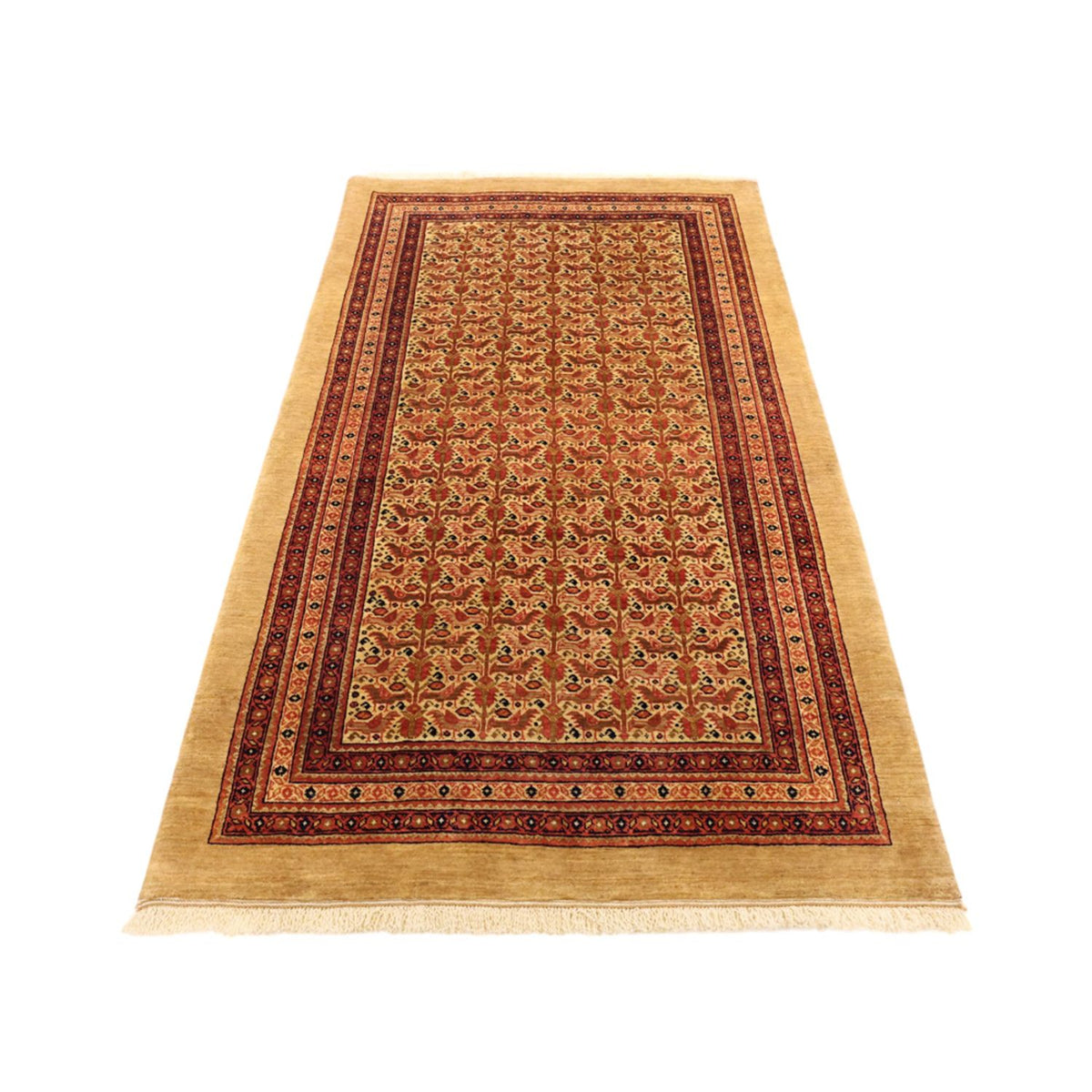 Runner Gabbeh-matta - Loribaft Persian - 187 x 103 cm - brun