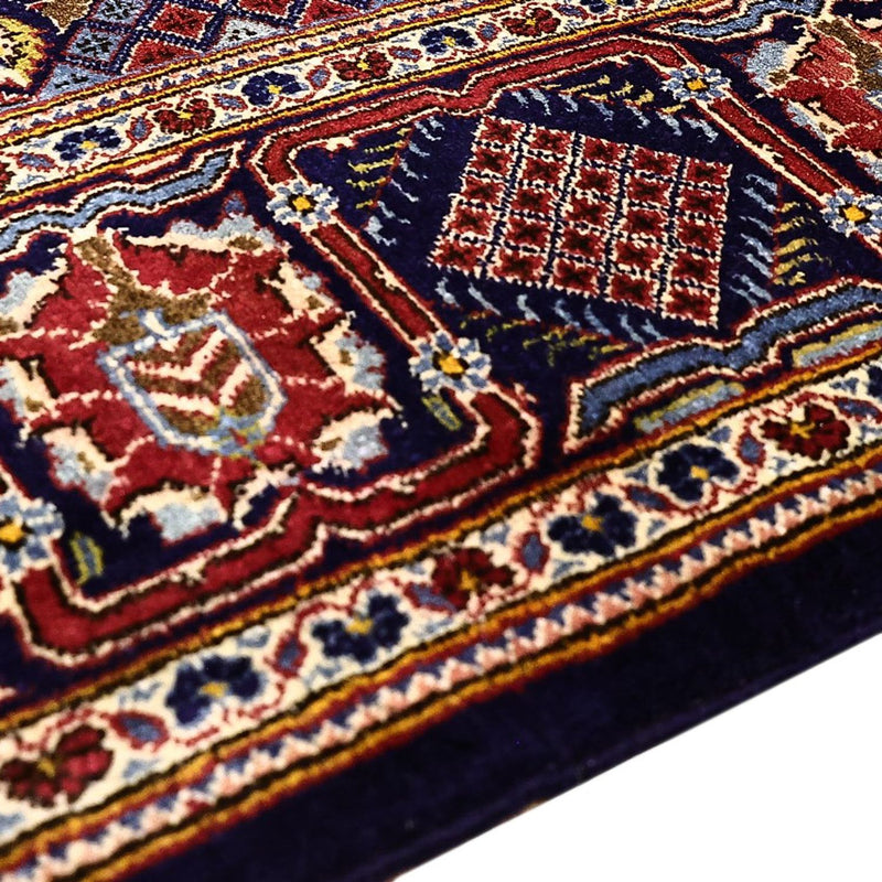 Persiska mattor - Keshan - 215 x 140 cm - mörkblå