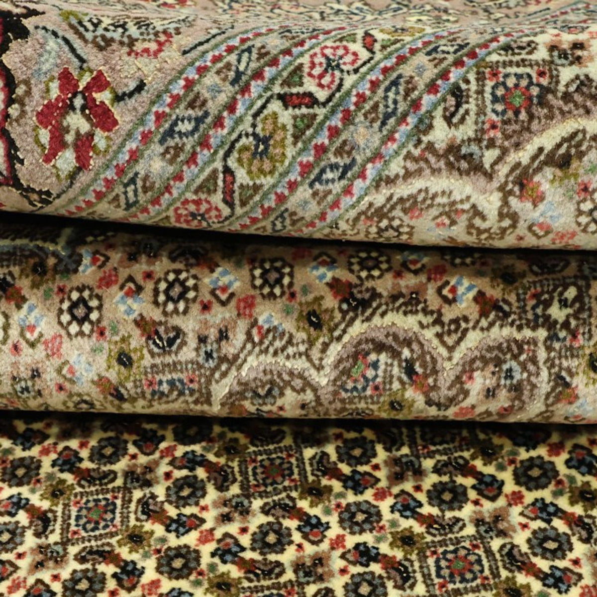 Persisk matta - Tabriz - Royal - Kungliga - 204 x 153 cm - silver