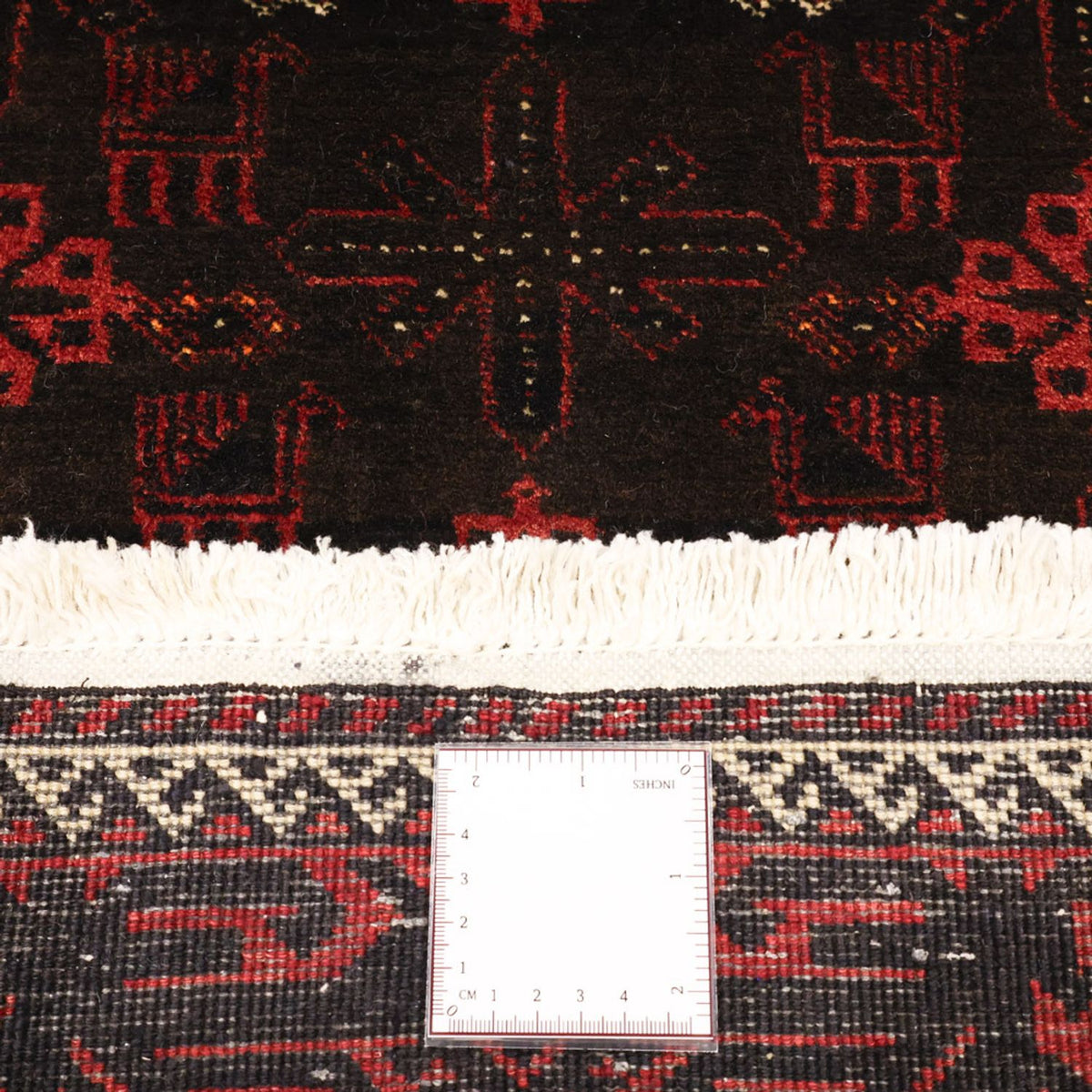 Baluch-matta - 190 x 107 cm - mörkröd