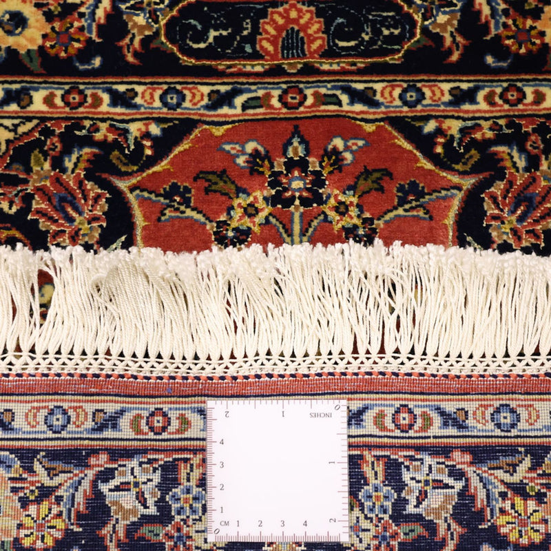 Persiska mattor - Keshan - Halsband i siden - 122 x 59 cm - röd