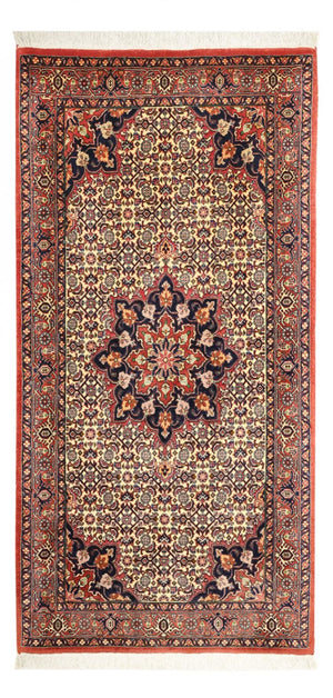 Persisk matta - Bijar - 140 x 70 cm - mörk beige