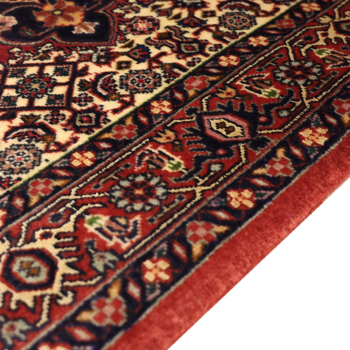 Persisk matta - Bijar - 140 x 70 cm - mörk beige