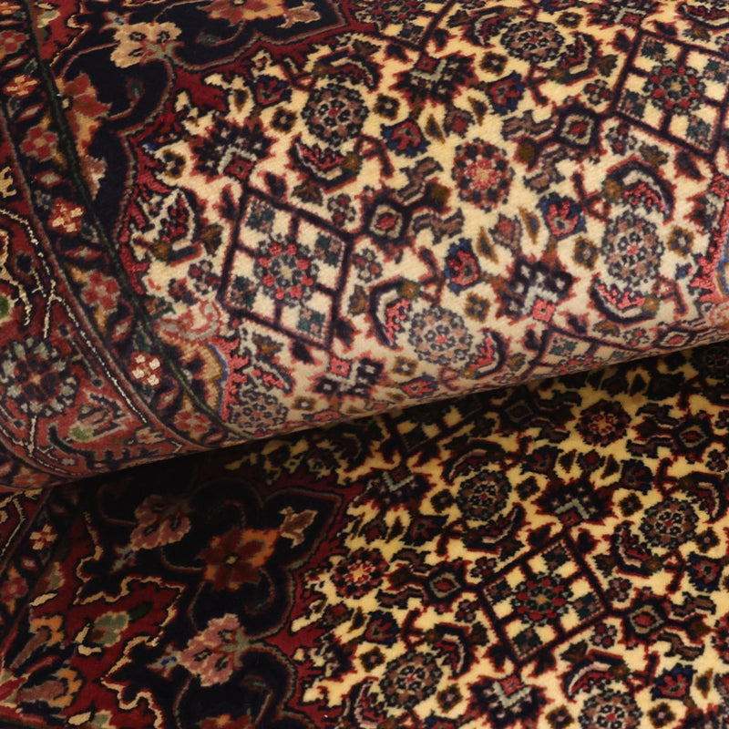 Persisk matta - Bijar - 140 x 70 cm - mörk beige