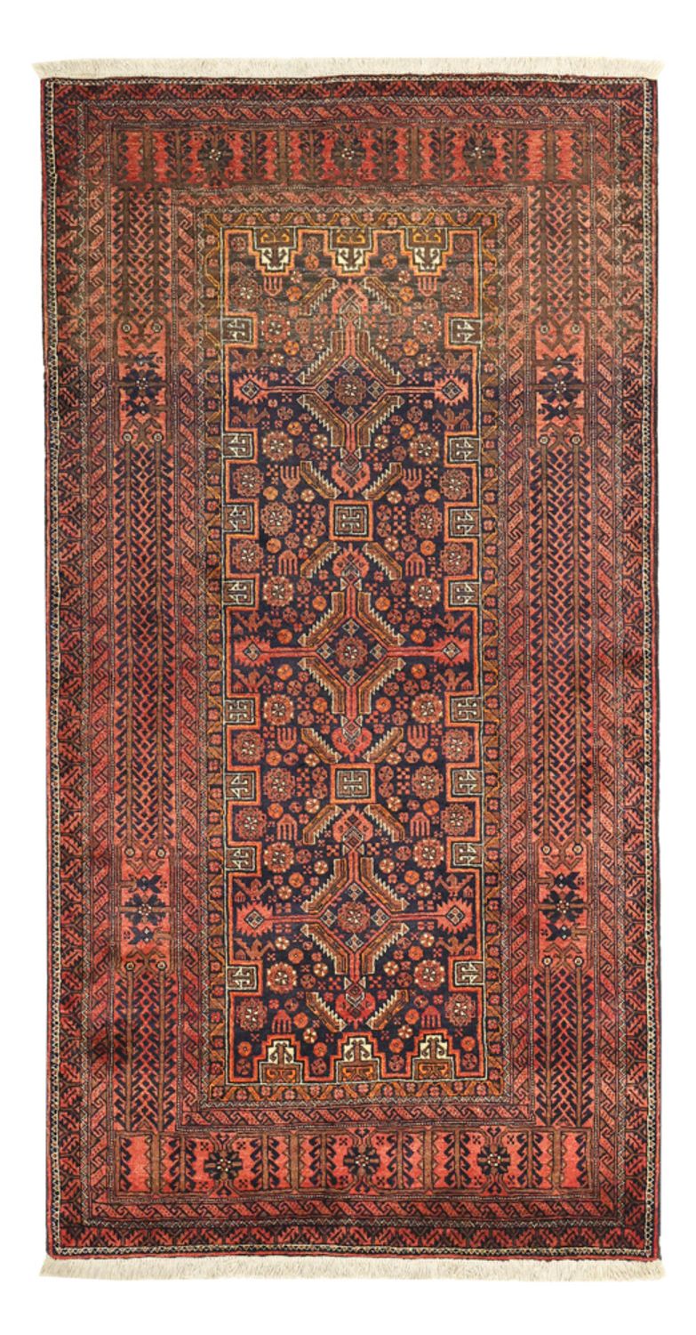 Runner Baluch-matta - 198 x 109 cm - mörkbrun