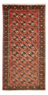 Baluch-matta 104x205cm - Oriental Carpet - Löpare / Röd / 104 x 205 cm Löpare