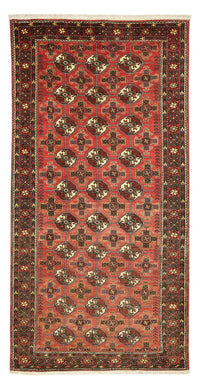 Runner Baluch-matta - 205 x 104 cm - röd