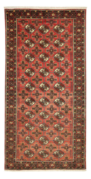 Runner Baluch-matta - 205 x 104 cm - röd