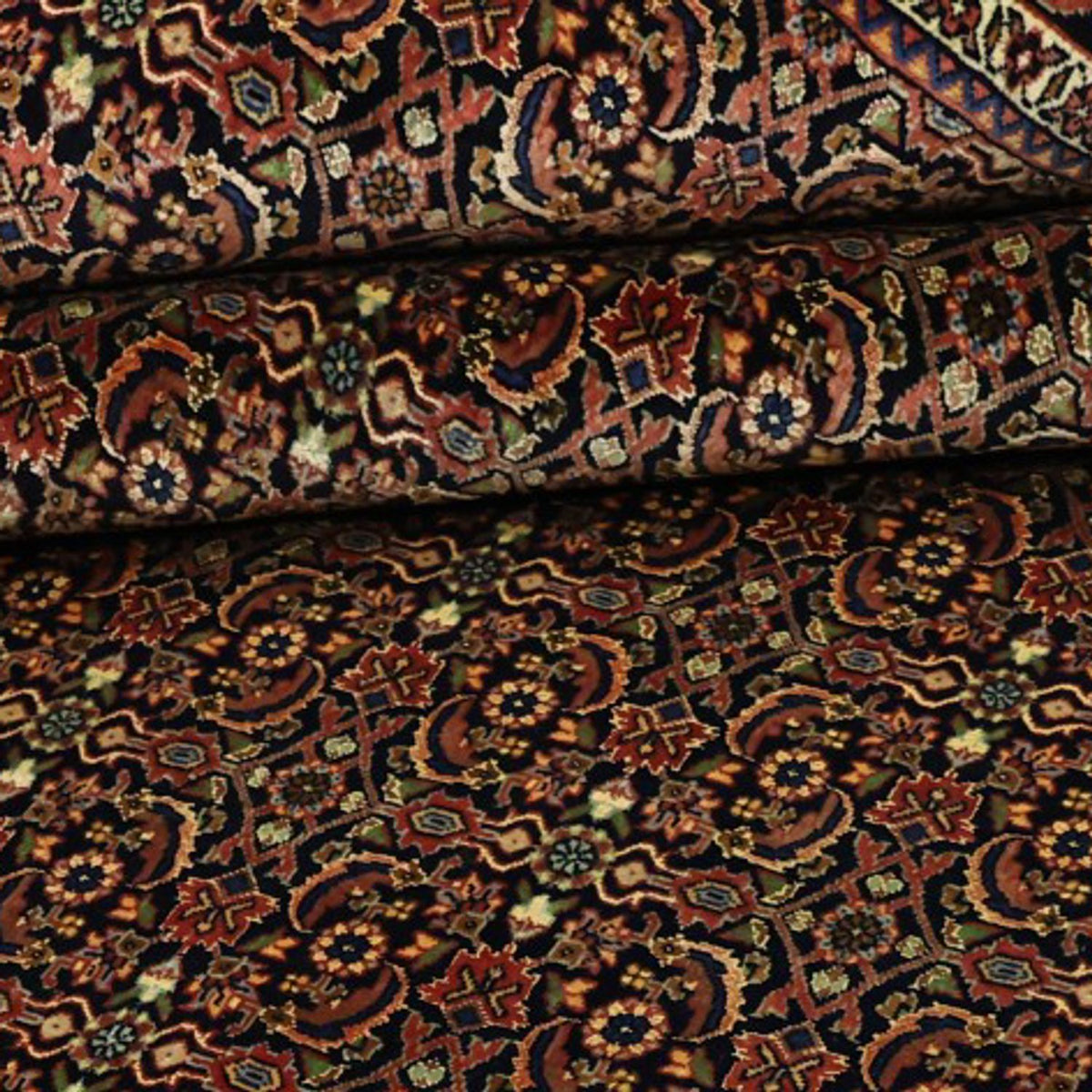 Persisk matta - Bijar - Kungliga - 342 x 252 cm - terrakotta