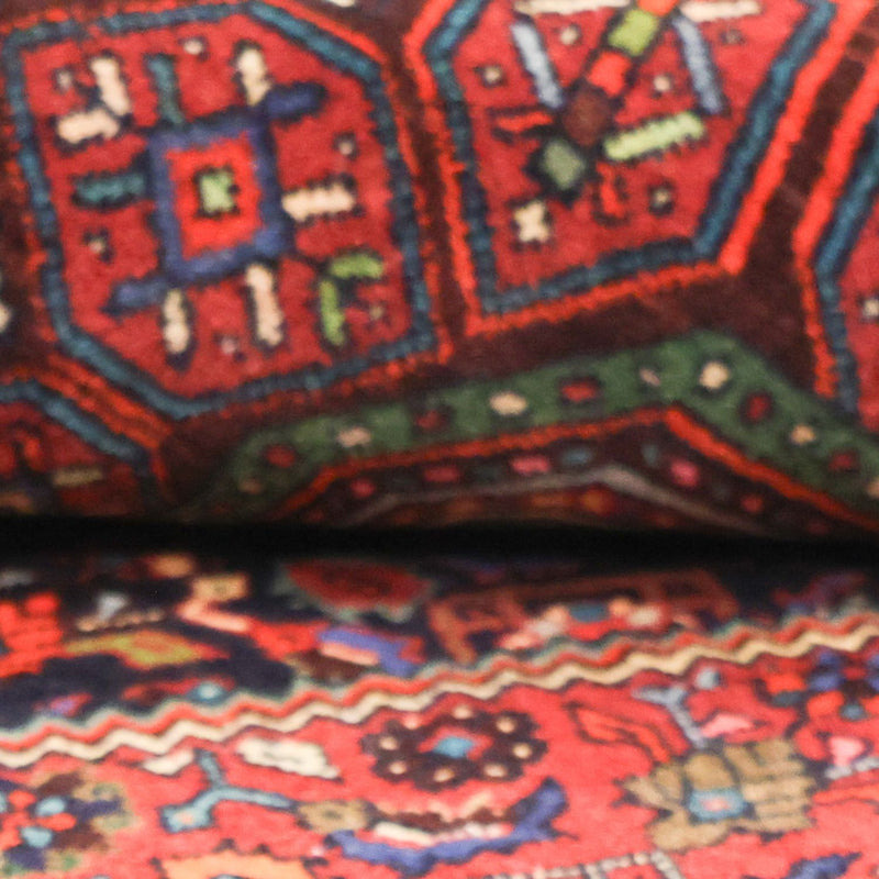 Persisk matta - Nomadic - 152 x 102 cm - mörkröd