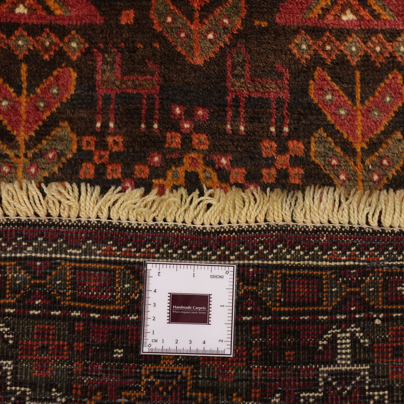 Runner Baluch-matta - 211 x 102 cm - flerfärgad