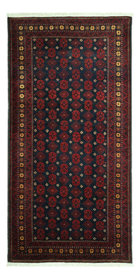 Runner Baluch-matta - 207 x 106 cm - mörkröd
