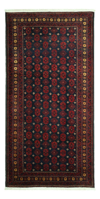 Runner Baluch-matta - 207 x 106 cm - mörkröd