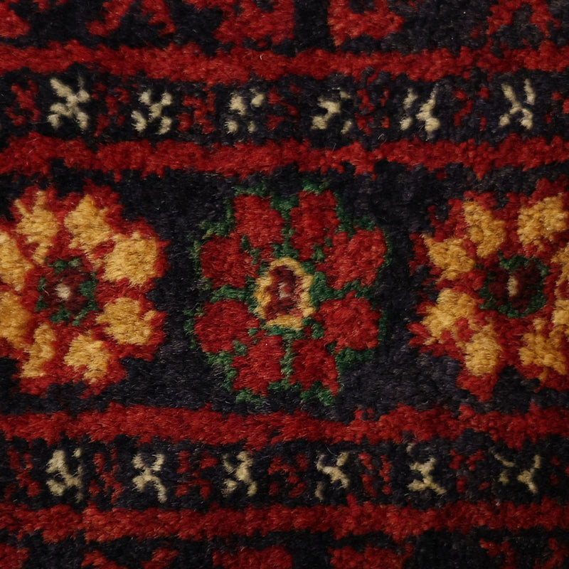 Runner Baluch-matta - 207 x 106 cm - mörkröd