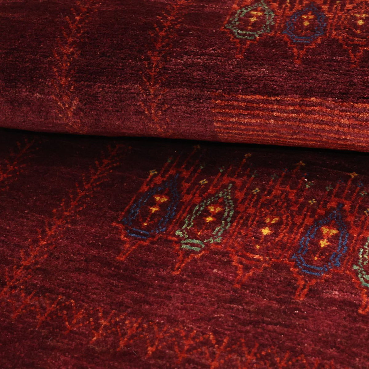 Gabbeh-matta - Kashkuli Persiska - 150 x 84 cm - röd