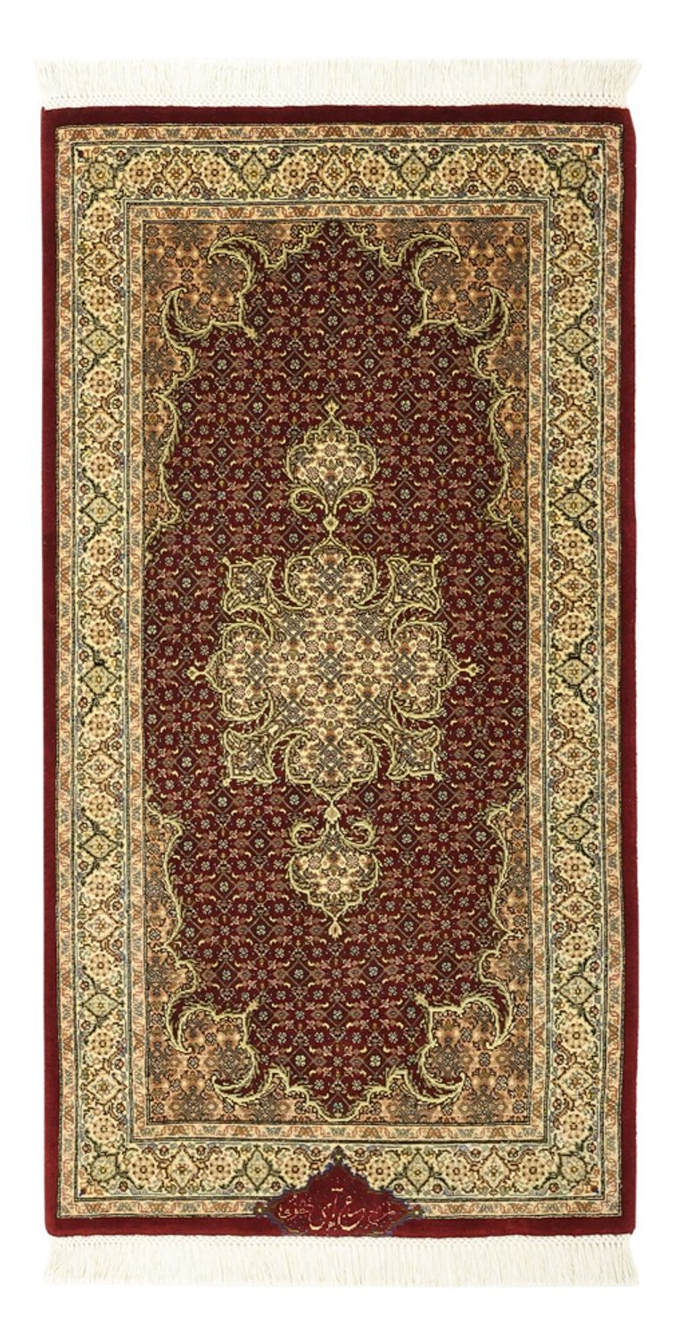Persisk matta - Tabriz - Royal - 110 x 59 cm - mörk beige