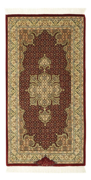 Persisk matta - Tabriz - Royal - 110 x 59 cm - mörk beige