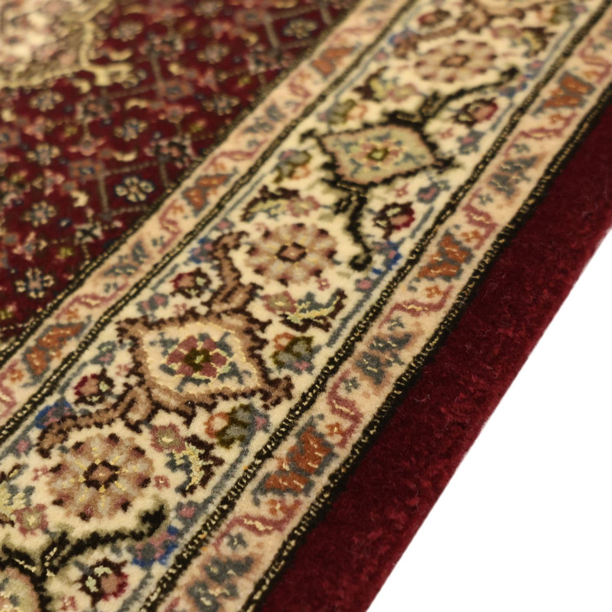 Persisk matta - Tabriz - Royal - 110 x 59 cm - mörk beige