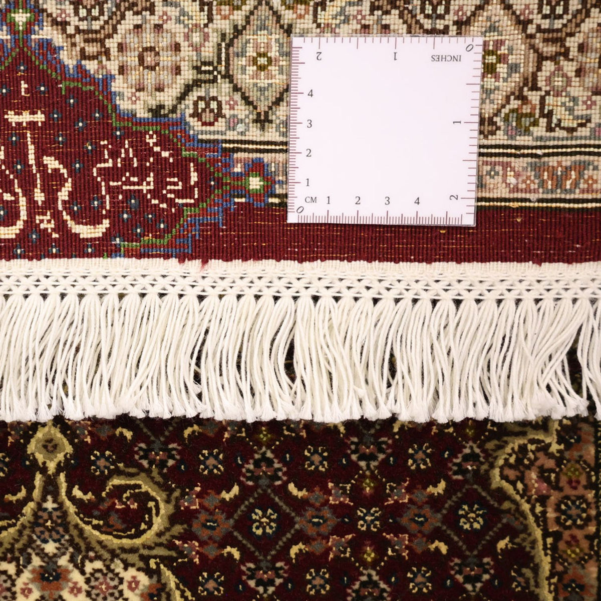 Persisk matta - Tabriz - Royal - 110 x 59 cm - mörk beige
