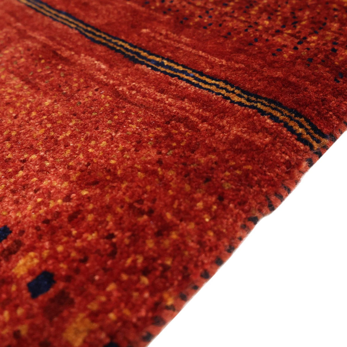 Gabbeh-matta - Kashkuli Persiska - 113 x 94 cm - flerfärgad