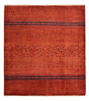 Gabbeh-matta - Kashkuli Persiska kvadrat  - 116 x 102 cm - flerfärgad