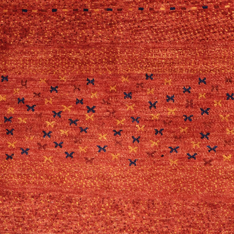 Gabbeh-matta - Kashkuli Persiska kvadrat  - 116 x 102 cm - flerfärgad