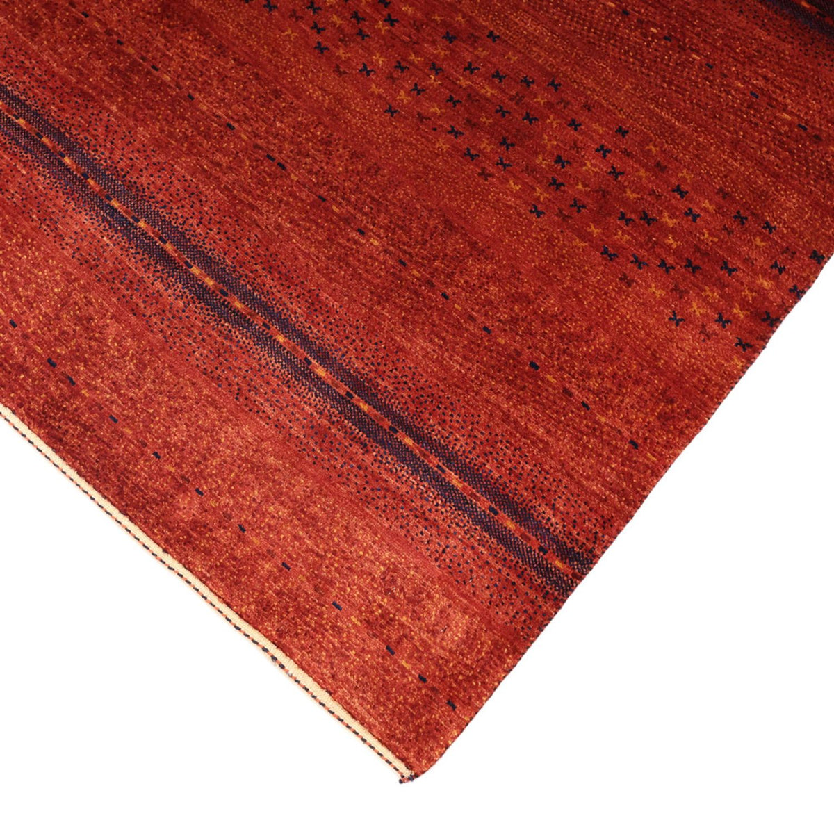 Gabbeh-matta - Kashkuli Persiska kvadrat  - 116 x 102 cm - flerfärgad