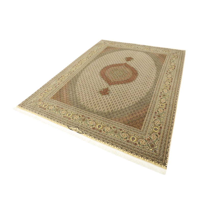 Persisk matta - Tabriz - Royal - Kungliga - 336 x 252 cm - taupe