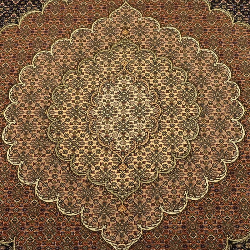 Persisk matta - Tabriz - Royal - Kungliga - 354 x 248 cm - mörkbrun