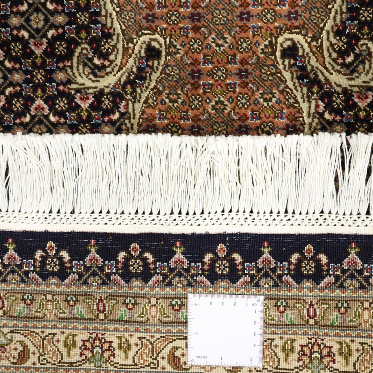 Persisk matta - Tabriz - Royal - Kungliga - 354 x 248 cm - mörkbrun