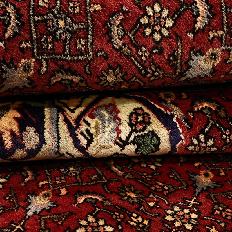 Persisk matta - Bijar - 217 x 144 cm - röd