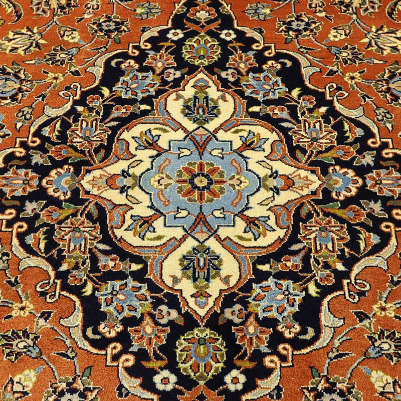 Persiska mattor - Keshan - 347 x 251 cm - ljusröd