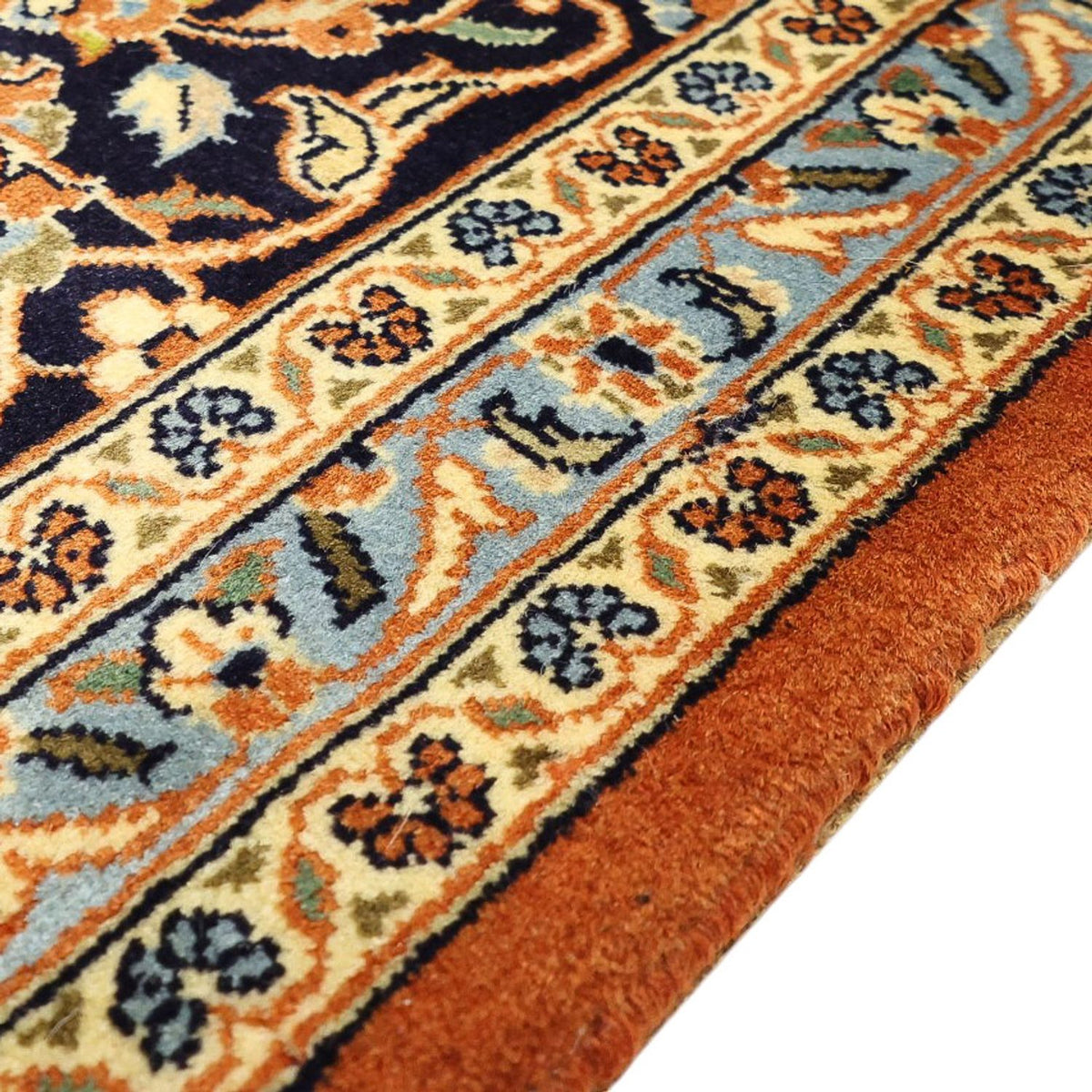 Persiska mattor - Keshan - 347 x 251 cm - ljusröd