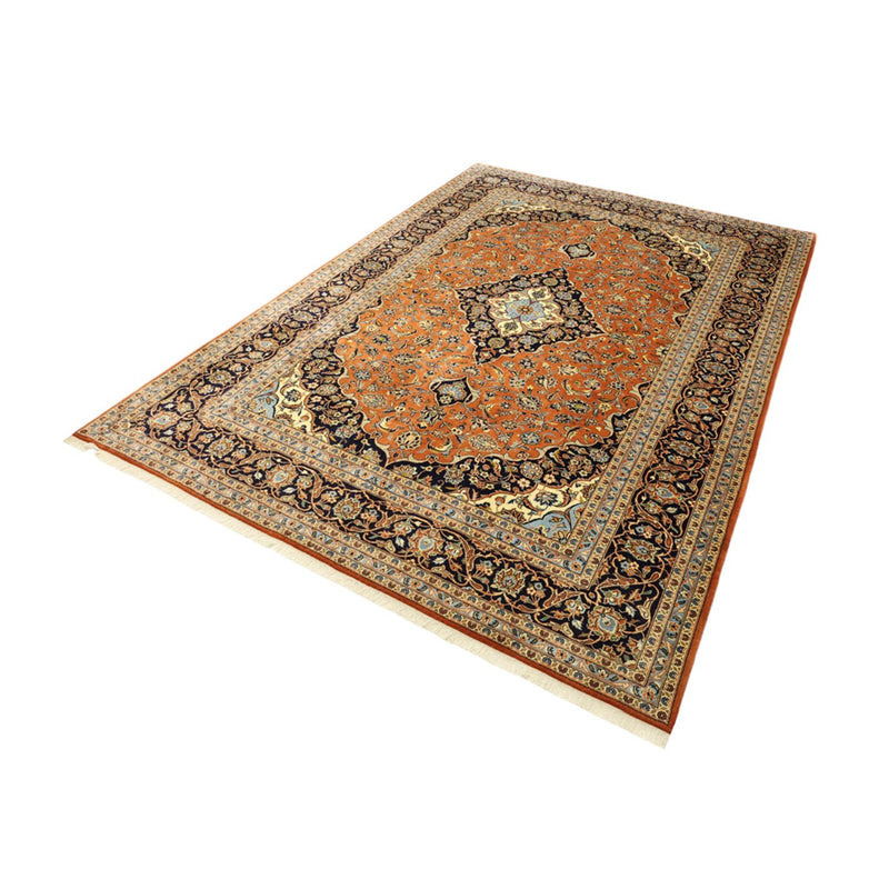 Persiska mattor - Keshan - 347 x 251 cm - ljusröd